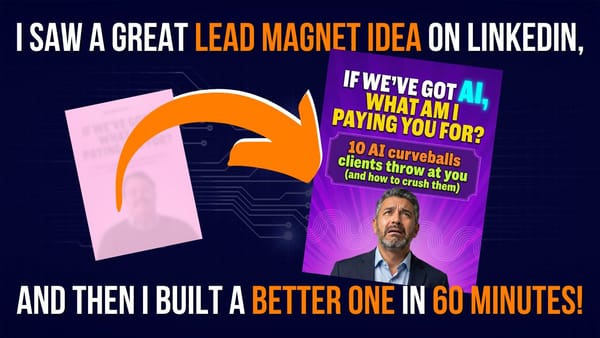 I Saw a Great Lead Magnet Idea on LinkedIn.